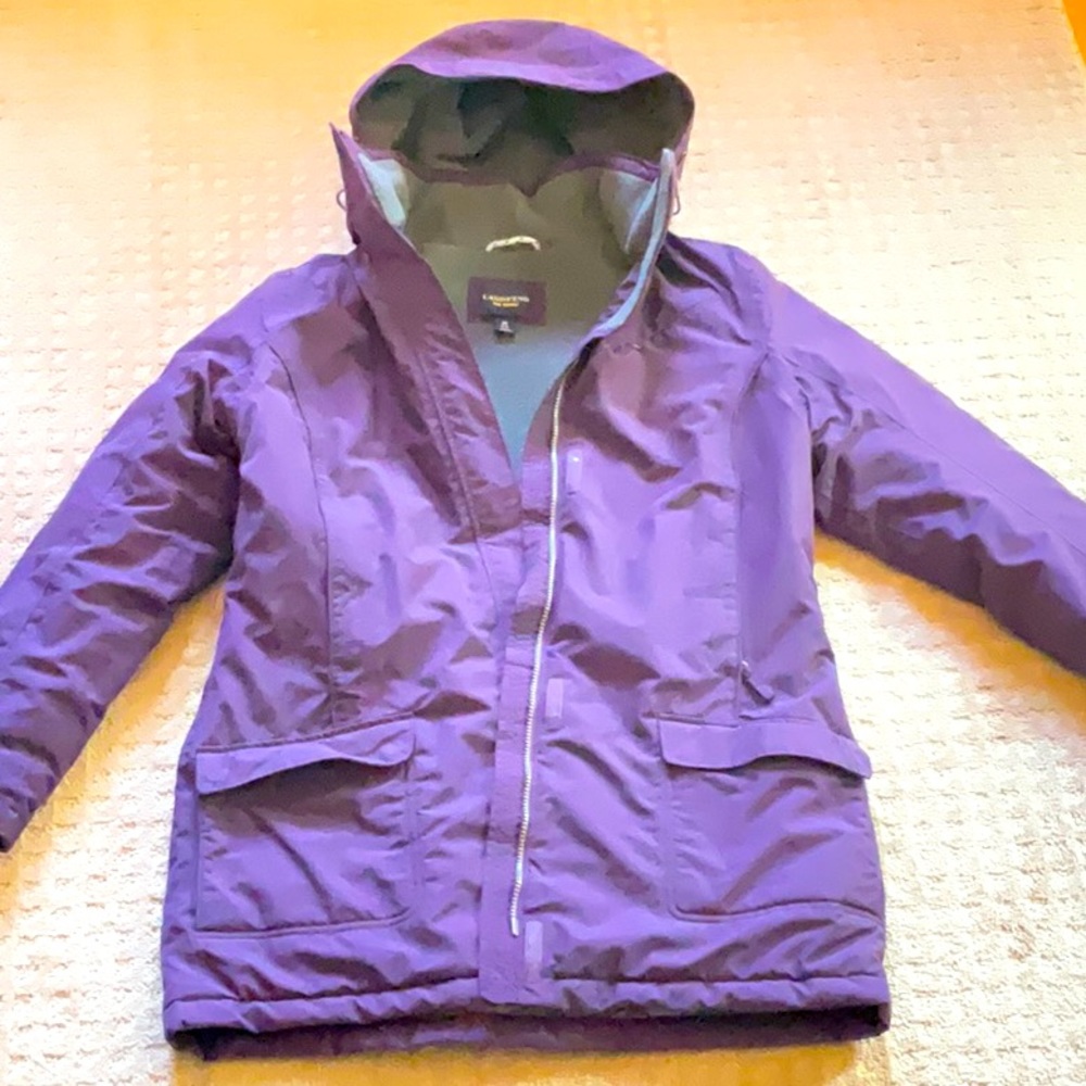 LANDS END SQUALL INSULATED PARKA VGUC